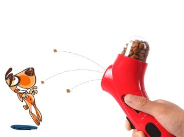 Portable Pet Treat Launcher – Interactive Dog Toy - Elibark Dog Supplies