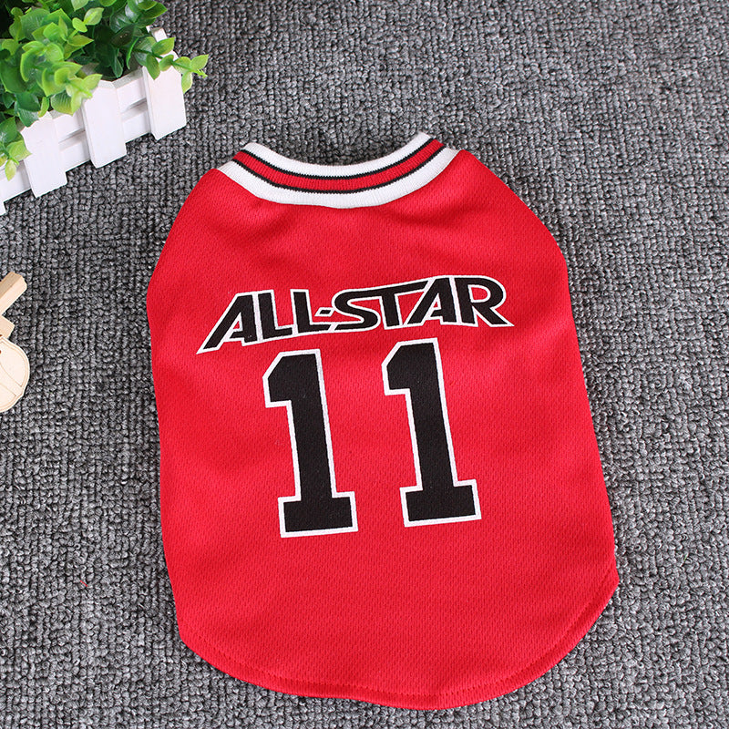World Cup Dog Vest – Lightweight Summer Pet Jersey - Elibark Dog Supplies