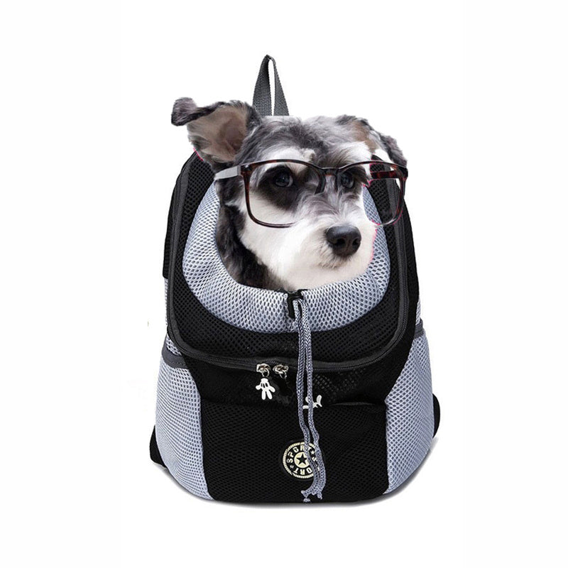 Breathable Front Dog Carrier Backpack with Safety Features - Elibark Dog Supplies