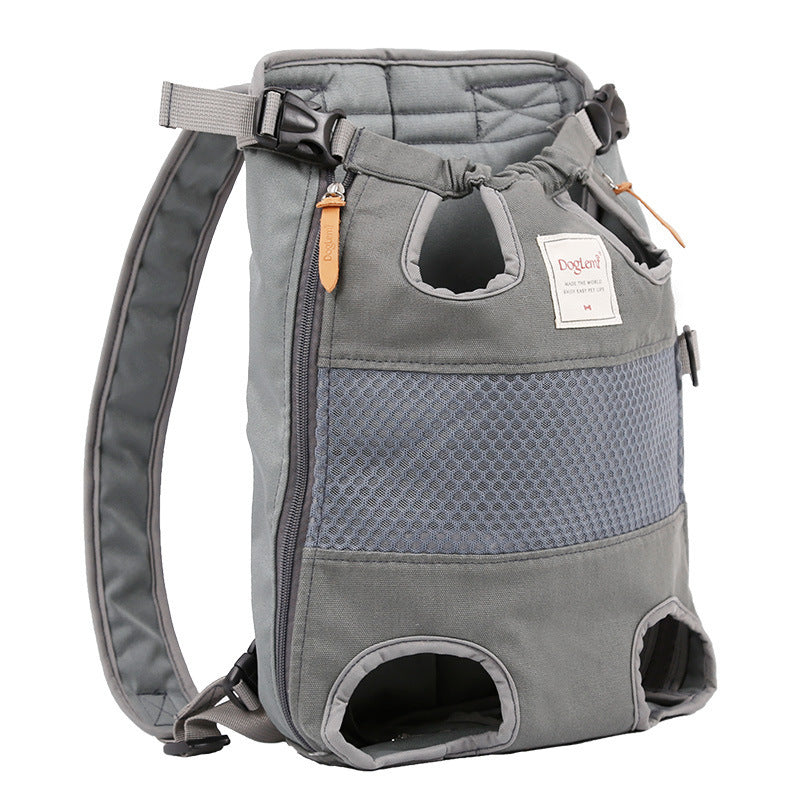 Breathable Dog Backpack Carrier – For Pets Up to 12kg - Elibark Dog Supplies