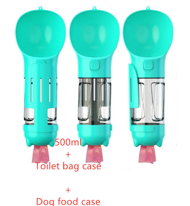 3 In 1 Dog Water Bottle - Elibark Dog Supplies
