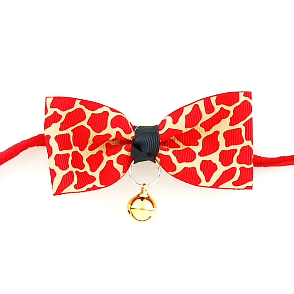 Cute Adjustable Pet Bow Tie with Bell – Stylish Accessory for Dogs - Elibark Dog Supplies