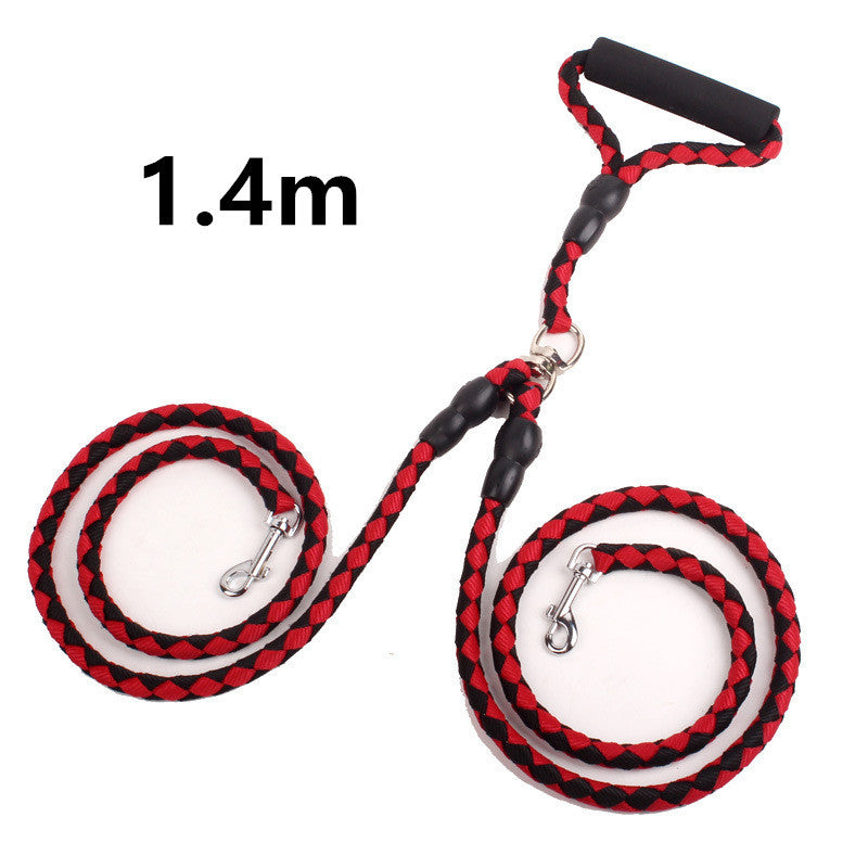 Double Dog Leash – Walk Two Dogs with One Handle - Elibark Dog Supplies