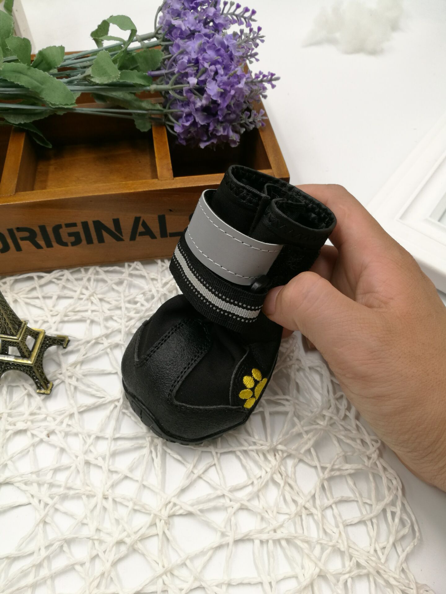 Waterproof Non-Slip Dog Boots with Adjustable Strap - Elibark Dog Supplies