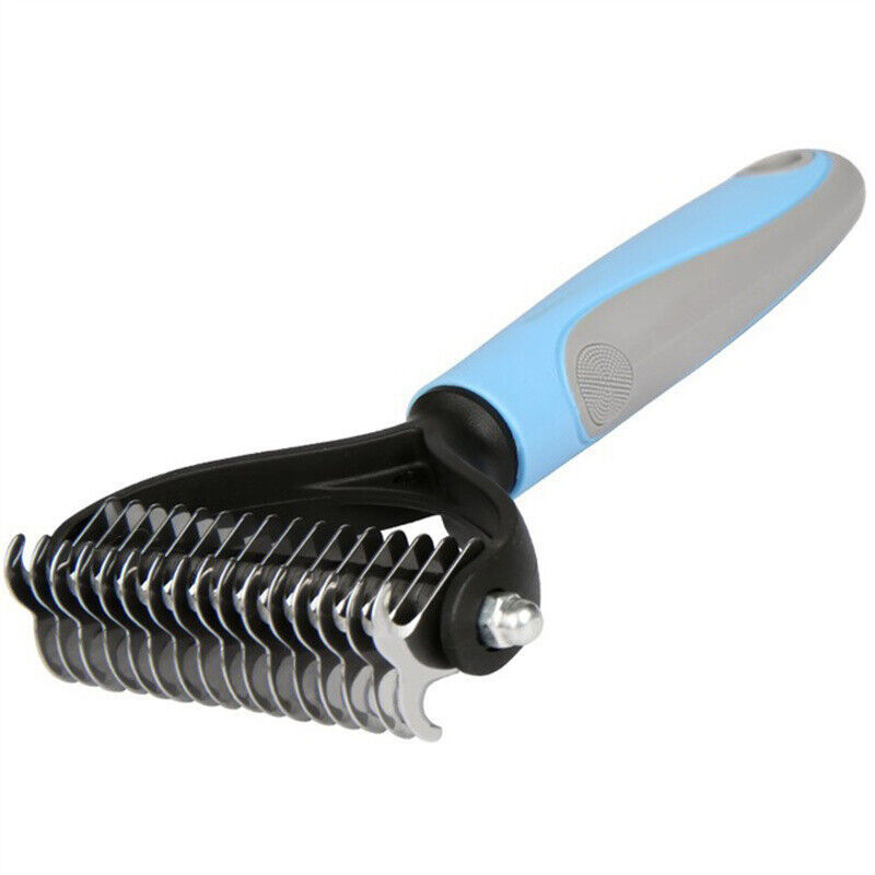 Gentle Dual-Sided Brush for Tangles & Loose Fur - Elibark Dog Supplies