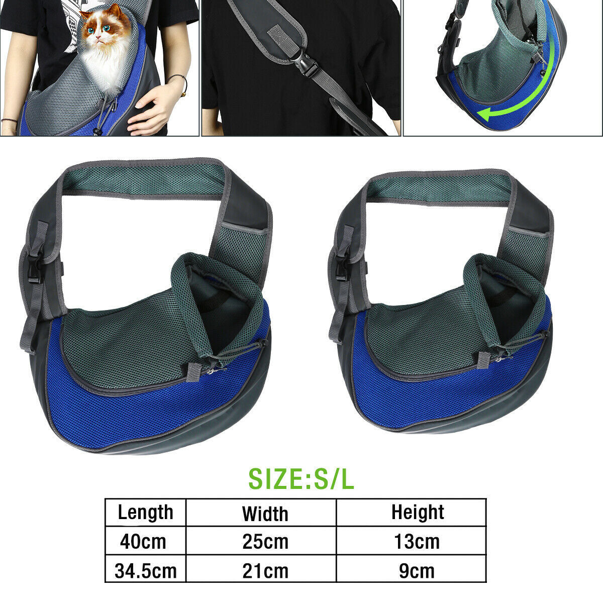Comfortable & Durable Pet Carrier Shoulder Bag - Elibark Dog Supplies