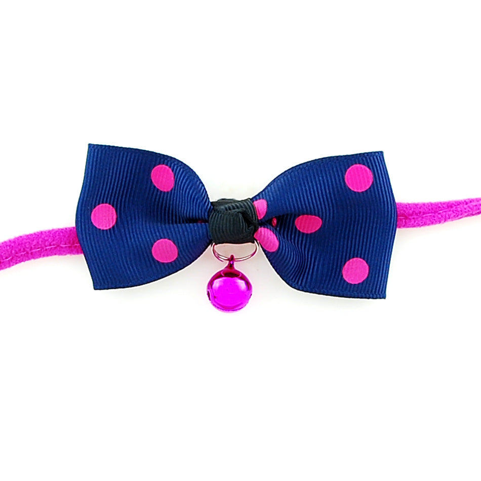Cute Adjustable Pet Bow Tie with Bell – Stylish Accessory for Dogs - Elibark Dog Supplies