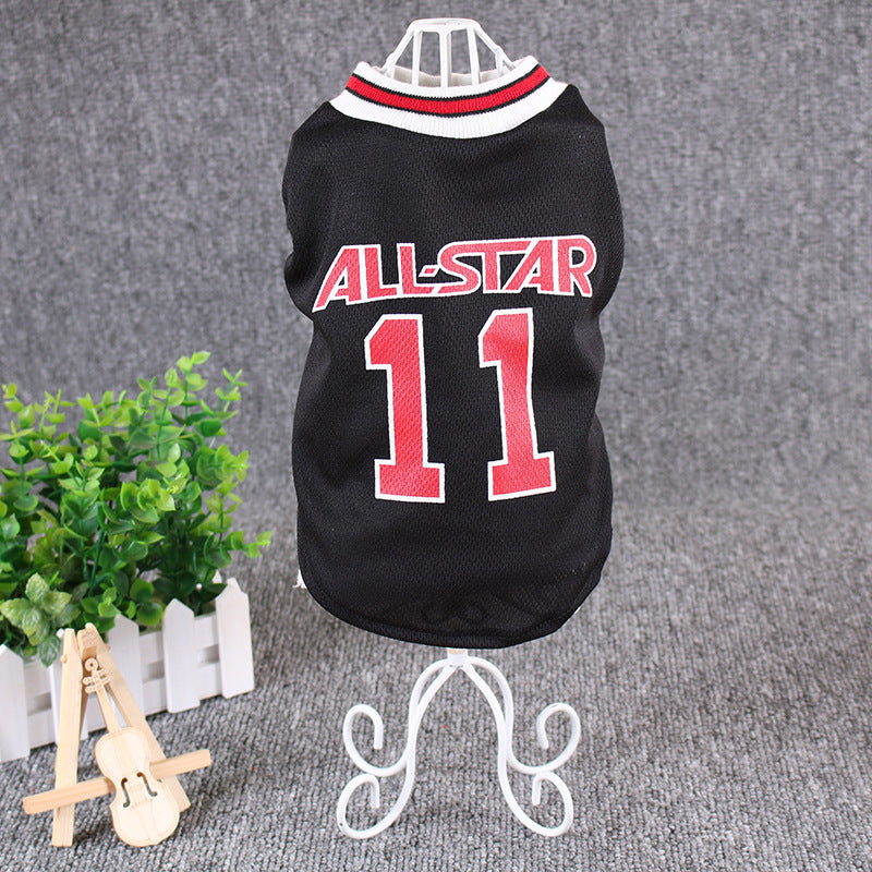World Cup Dog Vest – Lightweight Summer Pet Jersey - Elibark Dog Supplies