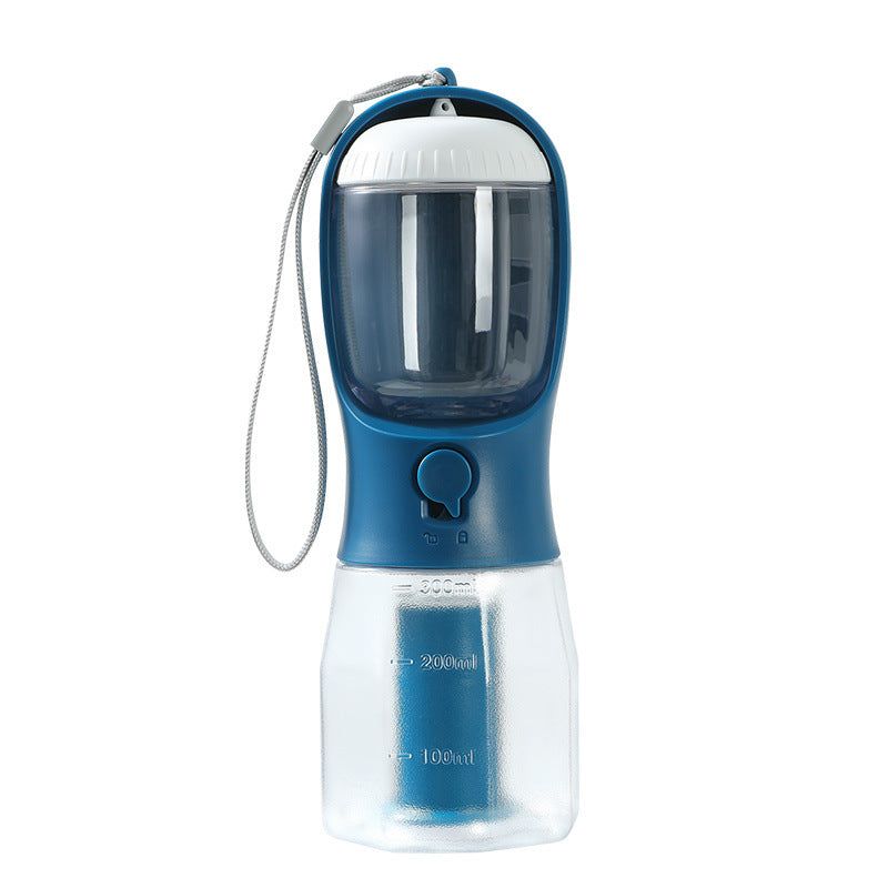 3-in-1 Dog Travel Cup – Water, Food & Waste Bag Dispenser - Elibark Dog Supplies