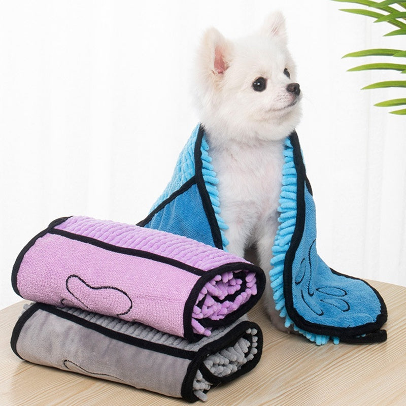 Highly Absorbent Dog Towel - Elibark Dog Supplies