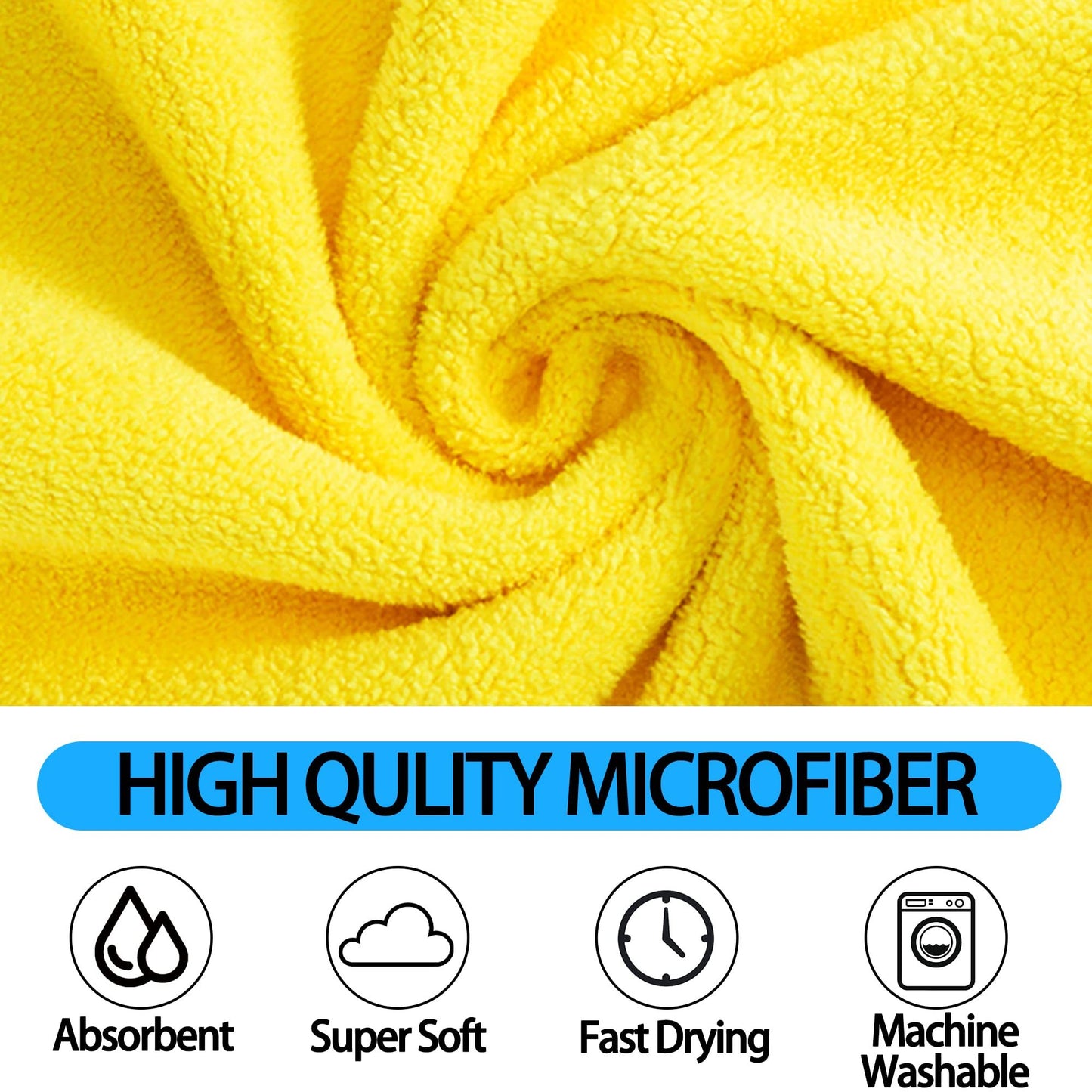 Super Absorbent Microfiber Dog Towel – Soft & Quick-Drying - Elibark Dog Supplies