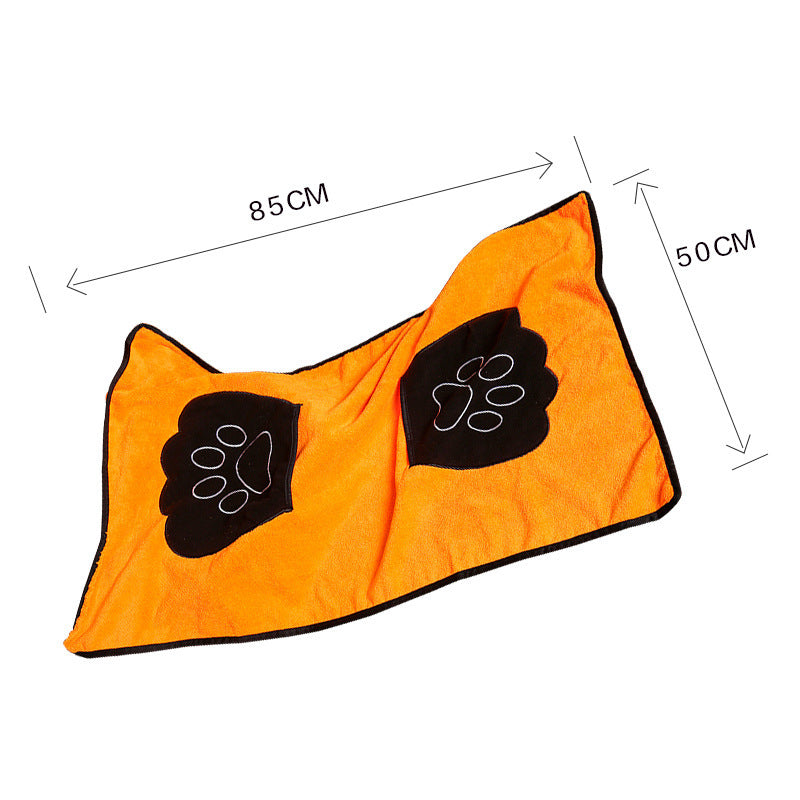 Soft Cotton Pet Travel Towel – Comfort & Protection Anywhere - Elibark Dog Supplies