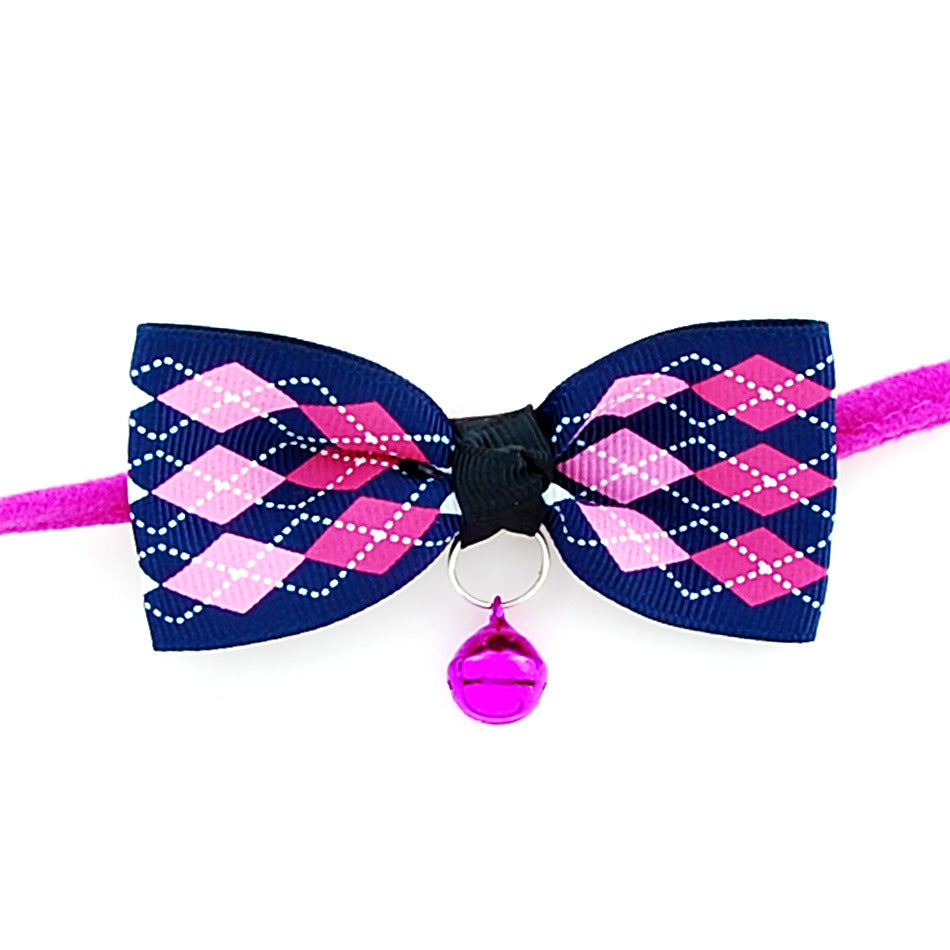 Cute Adjustable Pet Bow Tie with Bell – Stylish Accessory for Dogs - Elibark Dog Supplies