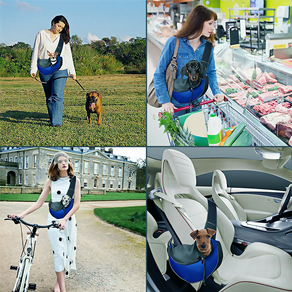 Comfortable & Durable Pet Carrier Shoulder Bag - Elibark Dog Supplies