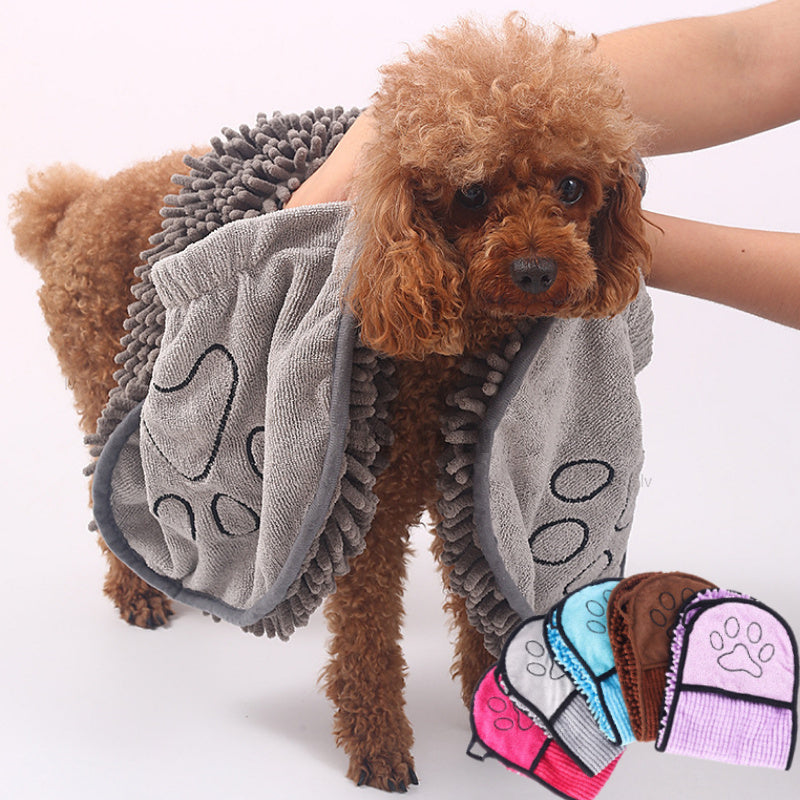 Highly Absorbent Dog Towel - Elibark Dog Supplies