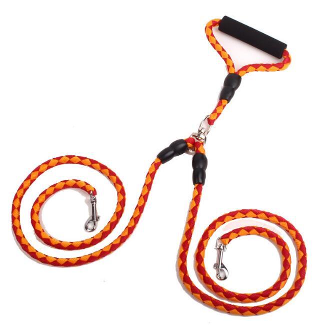 Double Dog Leash – Walk Two Dogs with One Handle - Elibark Dog Supplies