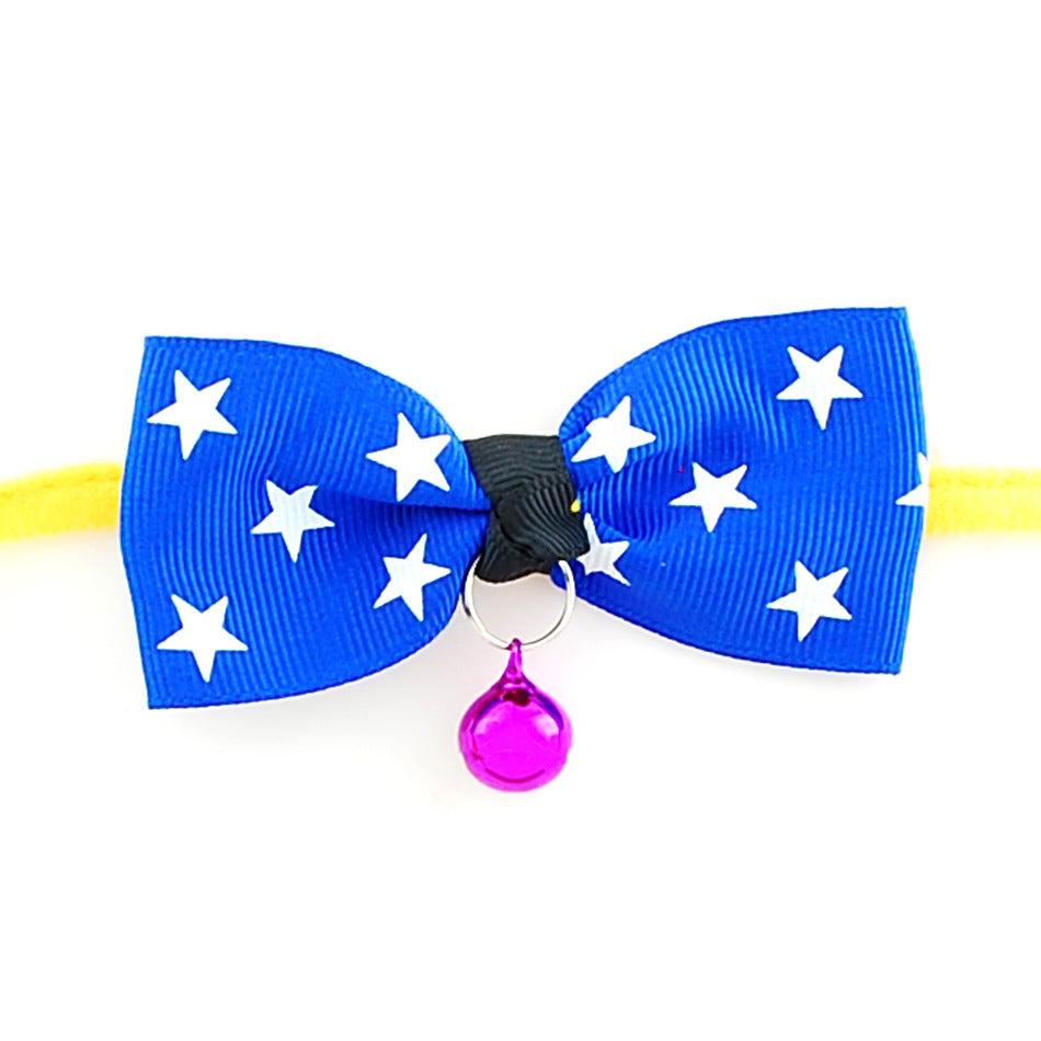 Cute Adjustable Pet Bow Tie with Bell – Stylish Accessory for Dogs - Elibark Dog Supplies