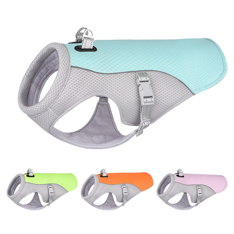 Dog Cooling Vest – Breathable Summer Clothes for Small & Large Dogs