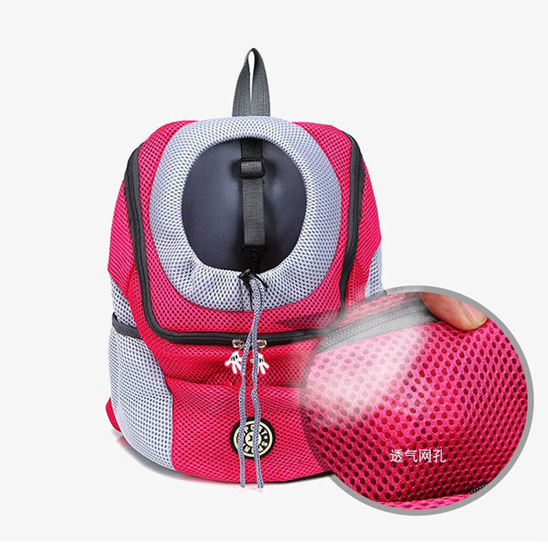 Breathable Front Dog Carrier Backpack with Safety Features - Elibark Dog Supplies