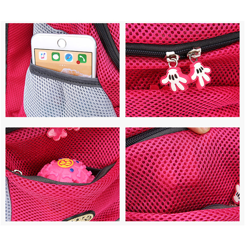 Breathable Front Dog Carrier Backpack with Safety Features - Elibark Dog Supplies