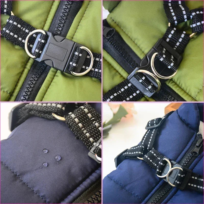 Incredibly Comfortable Dog Jacket with Harness - Elibark Dog Supplies