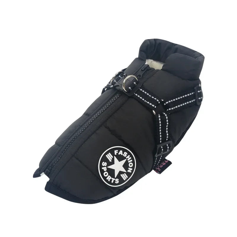 Incredibly Comfortable Dog Jacket with Harness - Elibark Dog Supplies