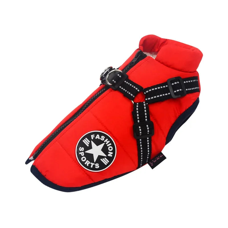 Incredibly Comfortable Dog Jacket with Harness - Elibark Dog Supplies