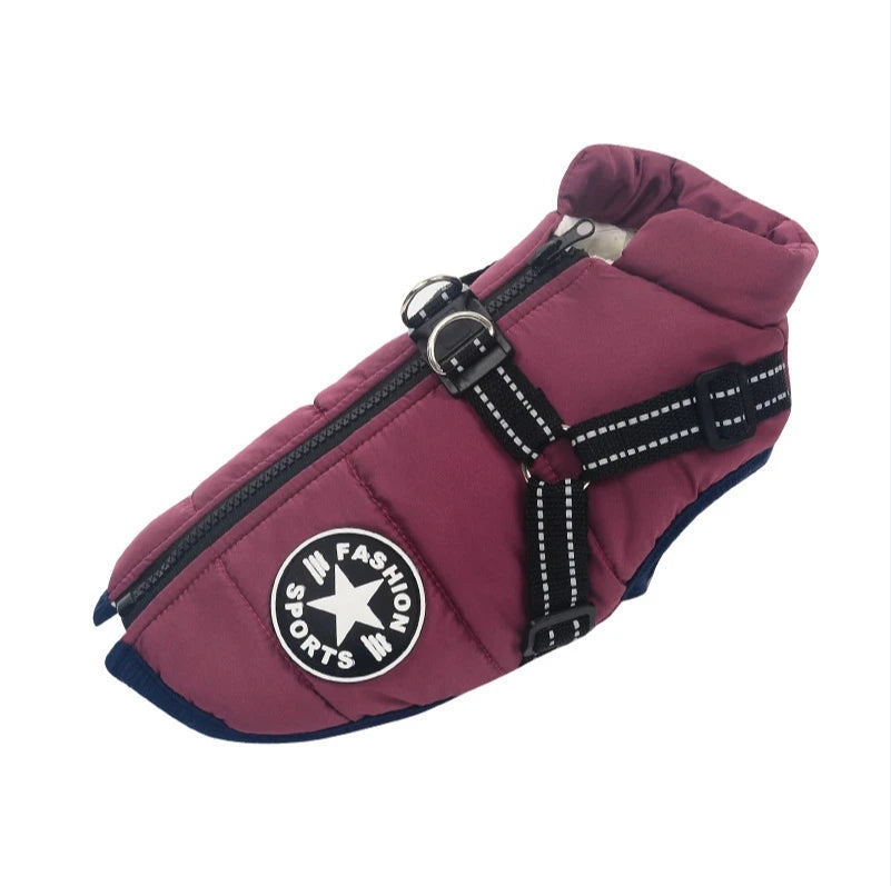 Incredibly Comfortable Dog Jacket with Harness - Elibark Dog Supplies