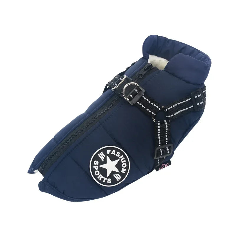 Incredibly Comfortable Dog Jacket with Harness - Elibark Dog Supplies
