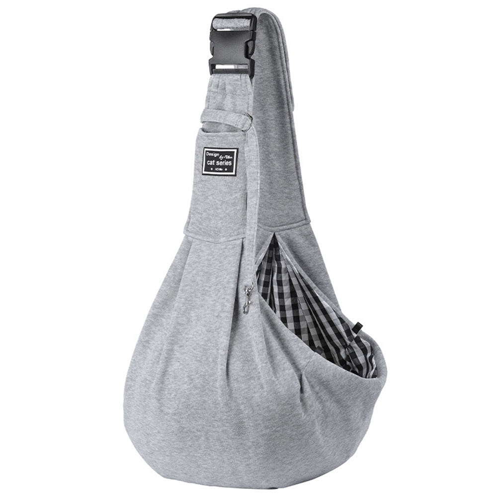 Adjustable Pet Shoulder Bag with Safety Buckle & Storage Pocket - Elibark Dog Supplies