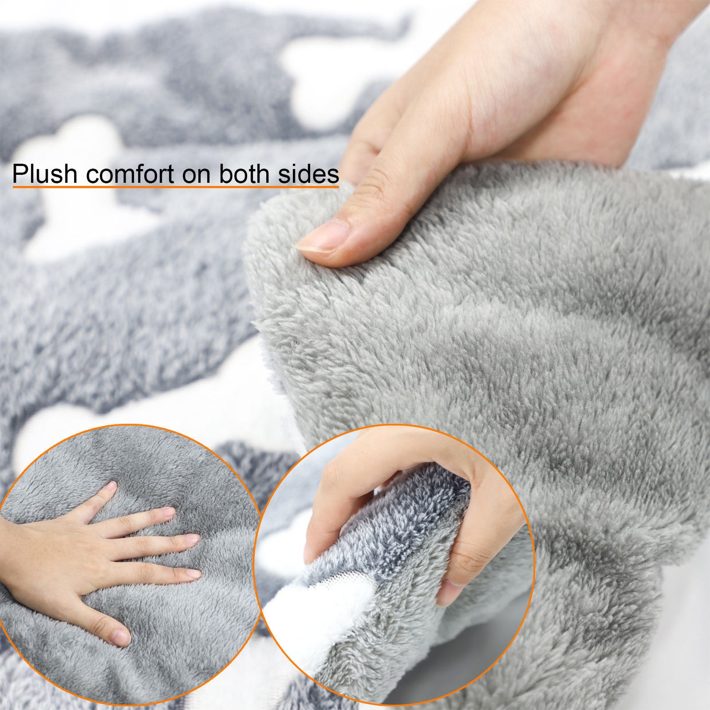 Self-Warming Reversible Bed Mat for Dogs - Elibark Dog Supplies
