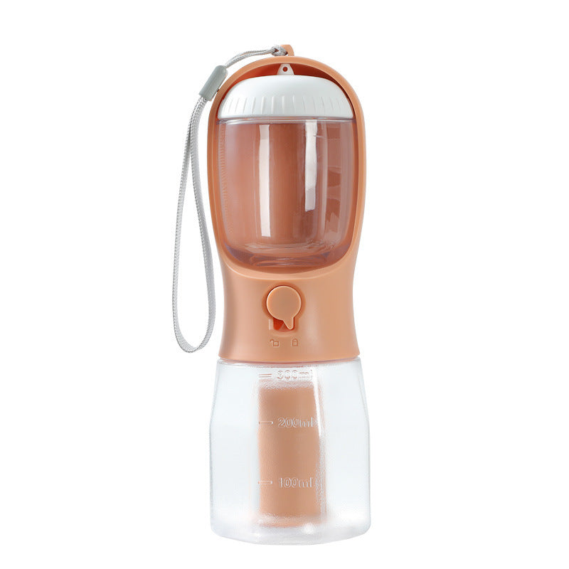 3-in-1 Dog Travel Cup – Water, Food & Waste Bag Dispenser - Elibark Dog Supplies