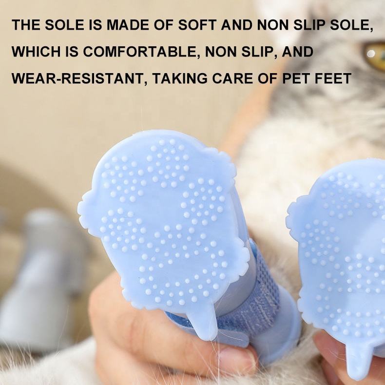 Waterproof Non-Slip Rain Boots for Dogs & Cats - Elibark Dog Supplies