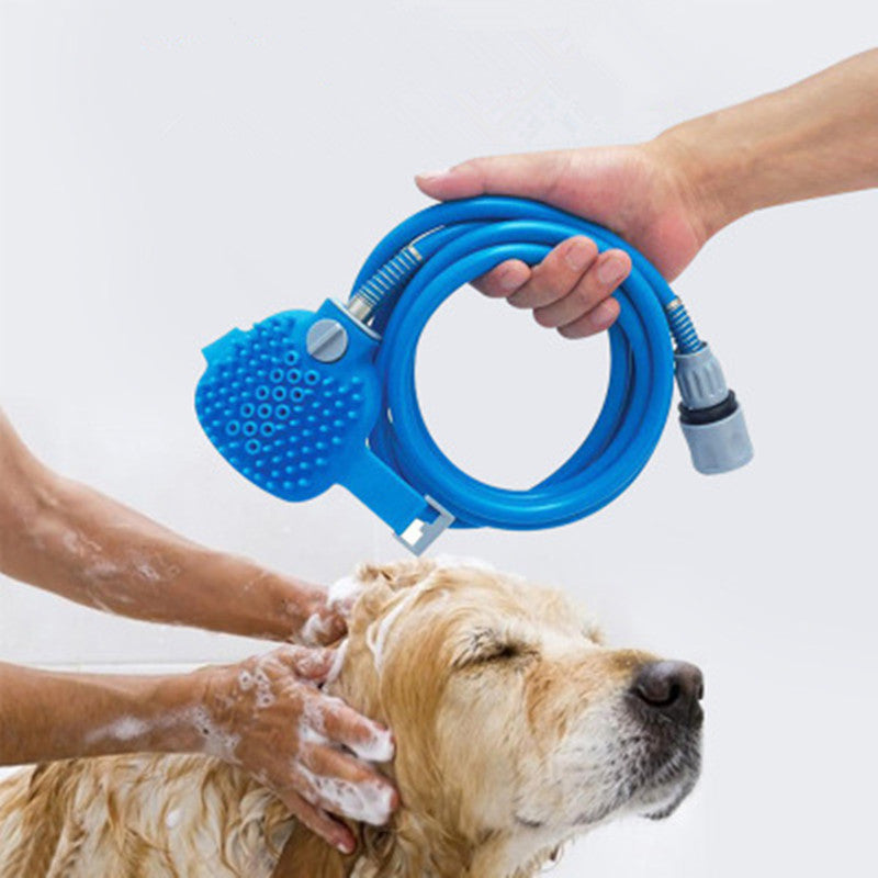 Comfort Massage Shower Brush for Easy Pet Bathing - Elibark Dog Supplies