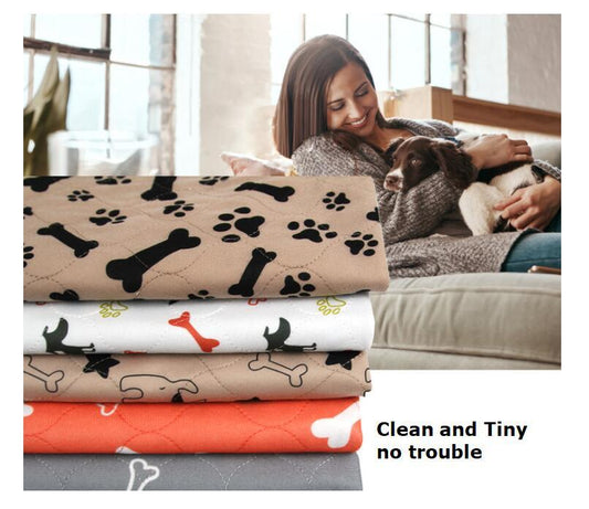 Waterproof Pet Absorbent Pad – Reusable, Leak-Proof & Soft - Elibark Dog Supplies