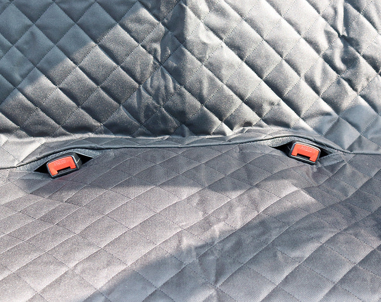 Dog Car Seat Cover – Hammock Style with Mesh Window & Pockets - Elibark Dog Supplies
