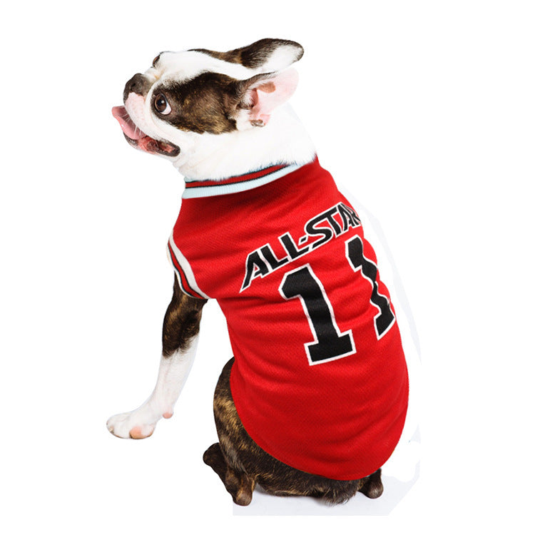 World Cup Dog Vest – Lightweight Summer Pet Jersey - Elibark Dog Supplies