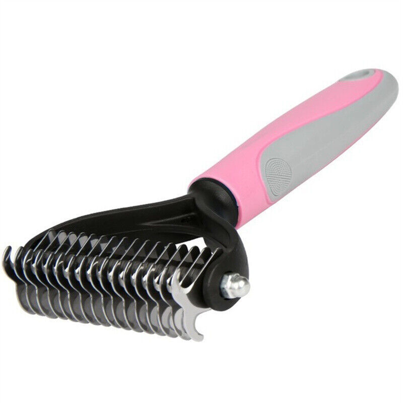 Gentle Dual-Sided Brush for Tangles & Loose Fur - Elibark Dog Supplies