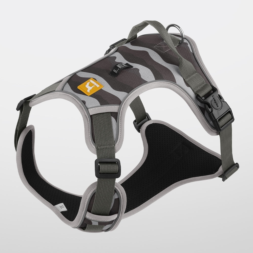 Reflective Dog Harness with Leash – Chest & Back Control - Elibark Dog Supplies