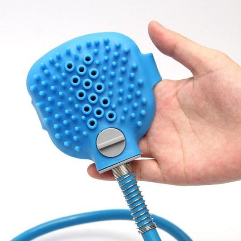 Comfort Massage Shower Brush for Easy Pet Bathing - Elibark Dog Supplies