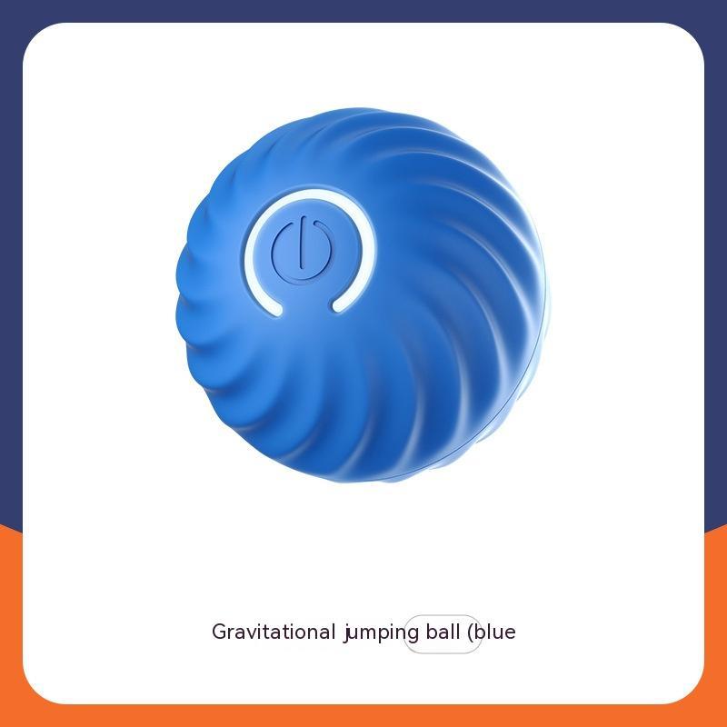 Interactive USB-Powered Jumping Ball Toy for Active Dogs - Elibark Dog Supplies