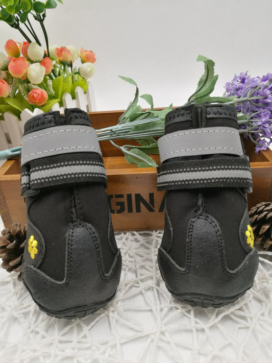Waterproof Non-Slip Dog Boots with Adjustable Strap - Elibark Dog Supplies