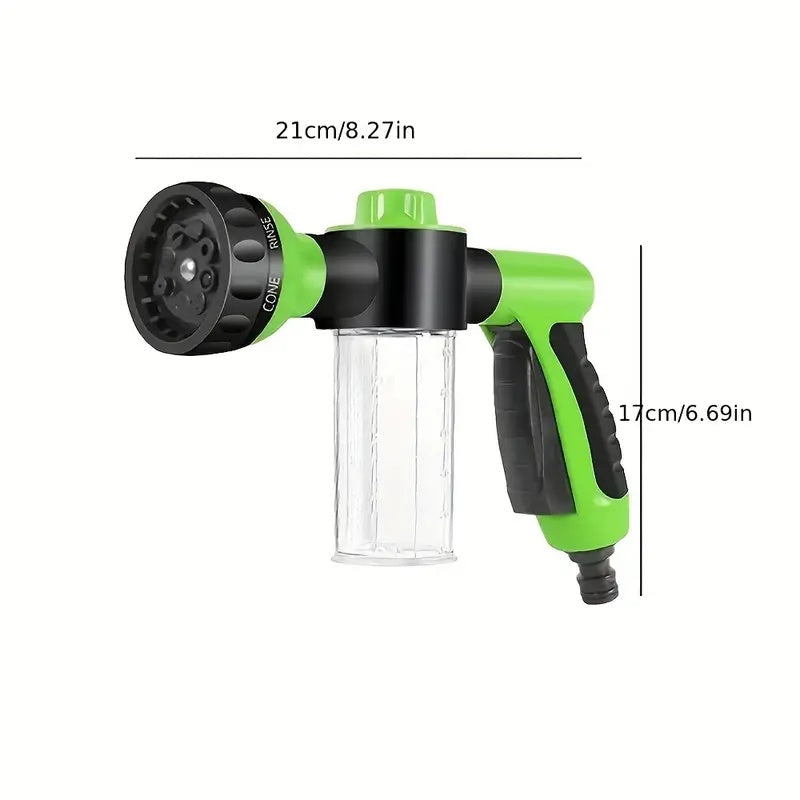 High-Pressure Dog Shower Sprayer & Grooming Brush - Elibark Dog Supplies