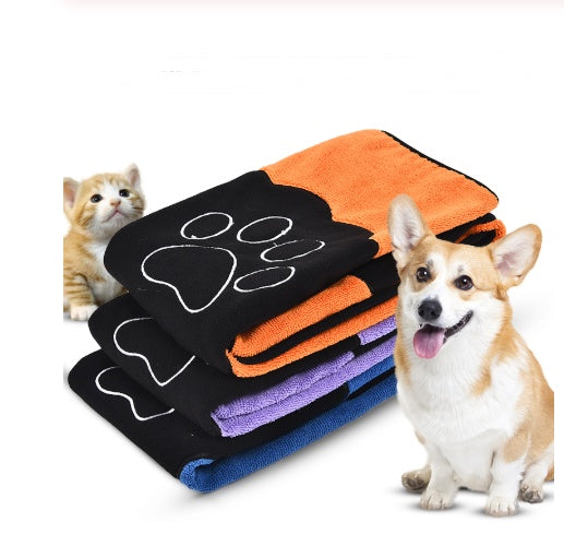 Soft Cotton Pet Travel Towel – Comfort & Protection Anywhere - Elibark Dog Supplies