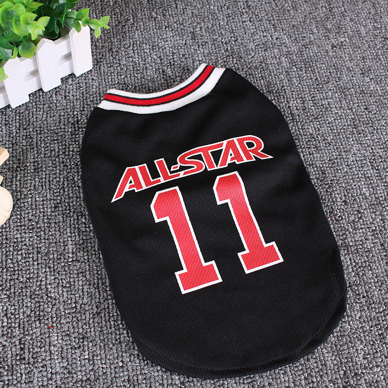 World Cup Dog Vest – Lightweight Summer Pet Jersey - Elibark Dog Supplies