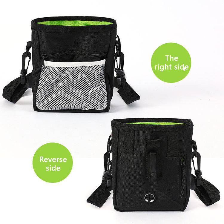 Hands-Free Dog Treat Pouch with Poop Bag Dispenser - Elibark Dog Supplies