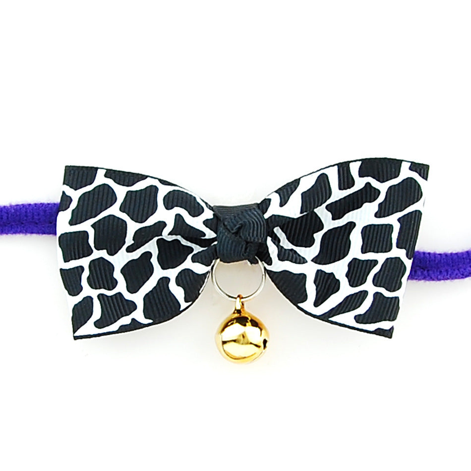 Cute Adjustable Pet Bow Tie with Bell – Stylish Accessory for Dogs - Elibark Dog Supplies