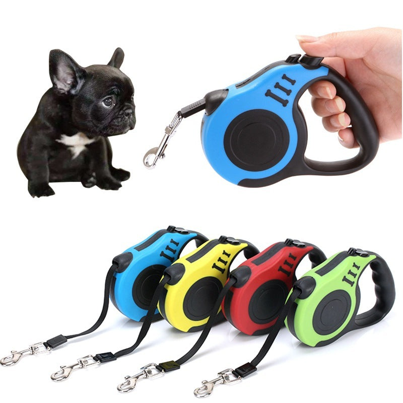 Retractable Pet Leash – One-Touch Control for Easy Walks - Elibark Dog Supplies