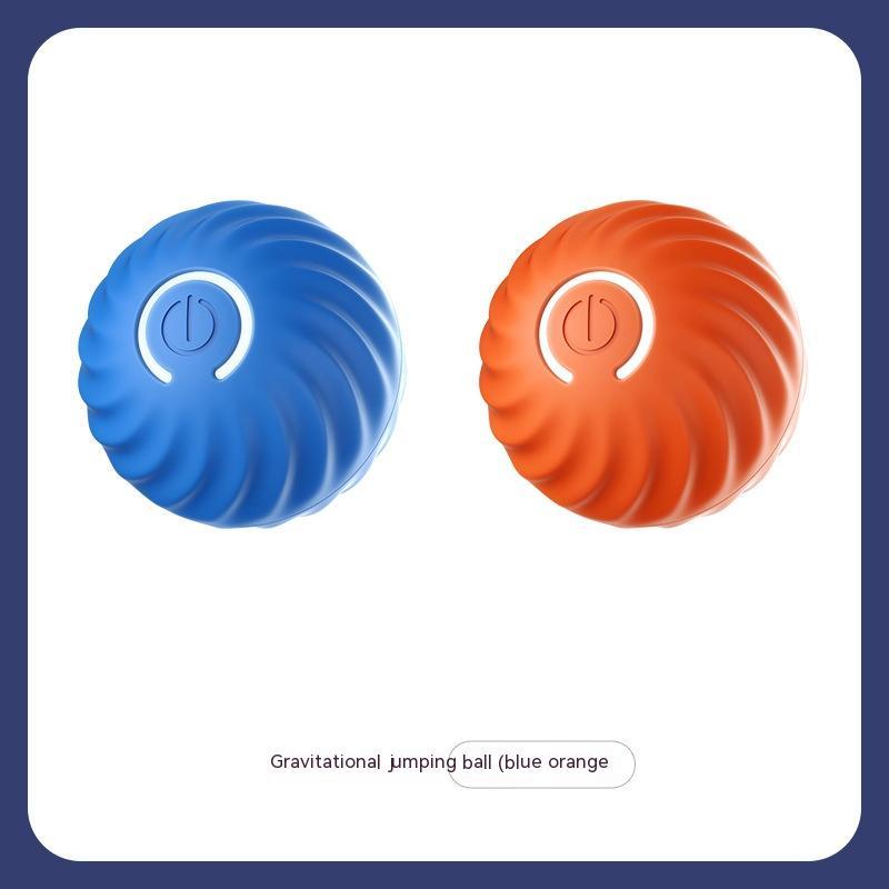 Interactive USB-Powered Jumping Ball Toy for Active Dogs - Elibark Dog Supplies