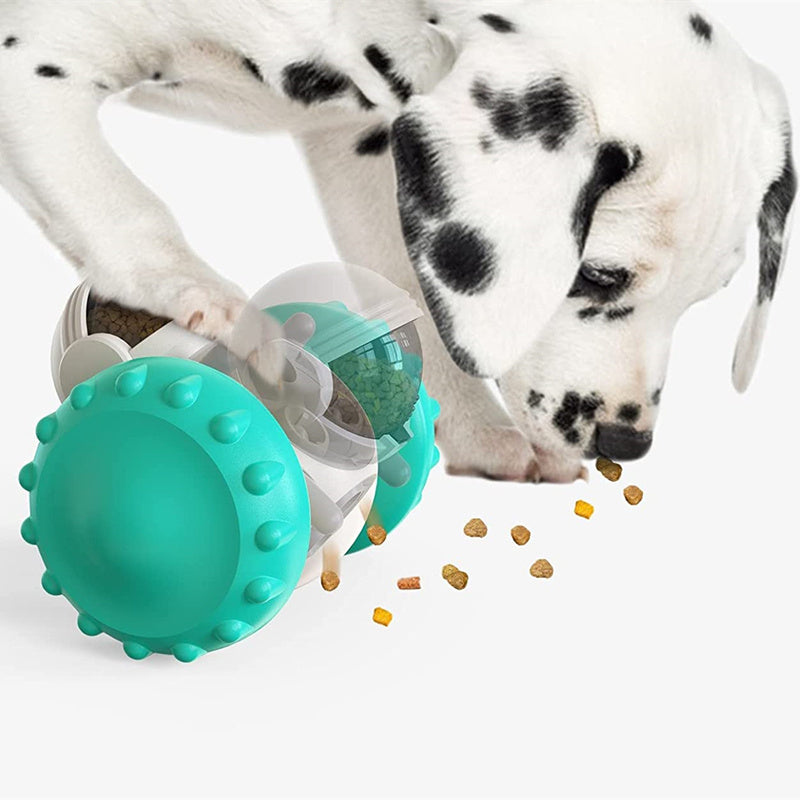 Interactive Dog Puzzle Feeder – No-Power Tumbler Toy - Elibark Dog Supplies